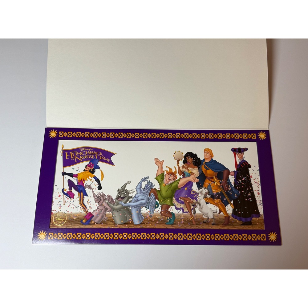 Disney The Hunchback of Notre Dame Special Performances‎ 1996 Collectible Card